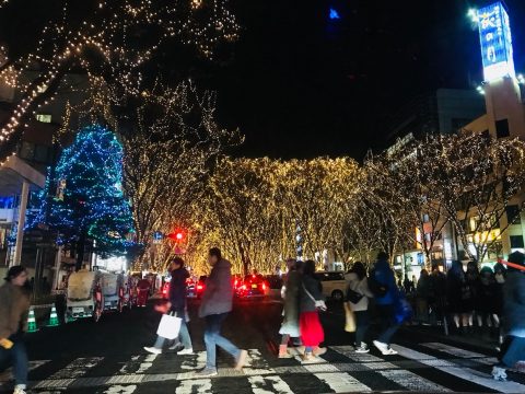 仙台　光のページェント　イルミネーション　平成最後　宮城　 (1)